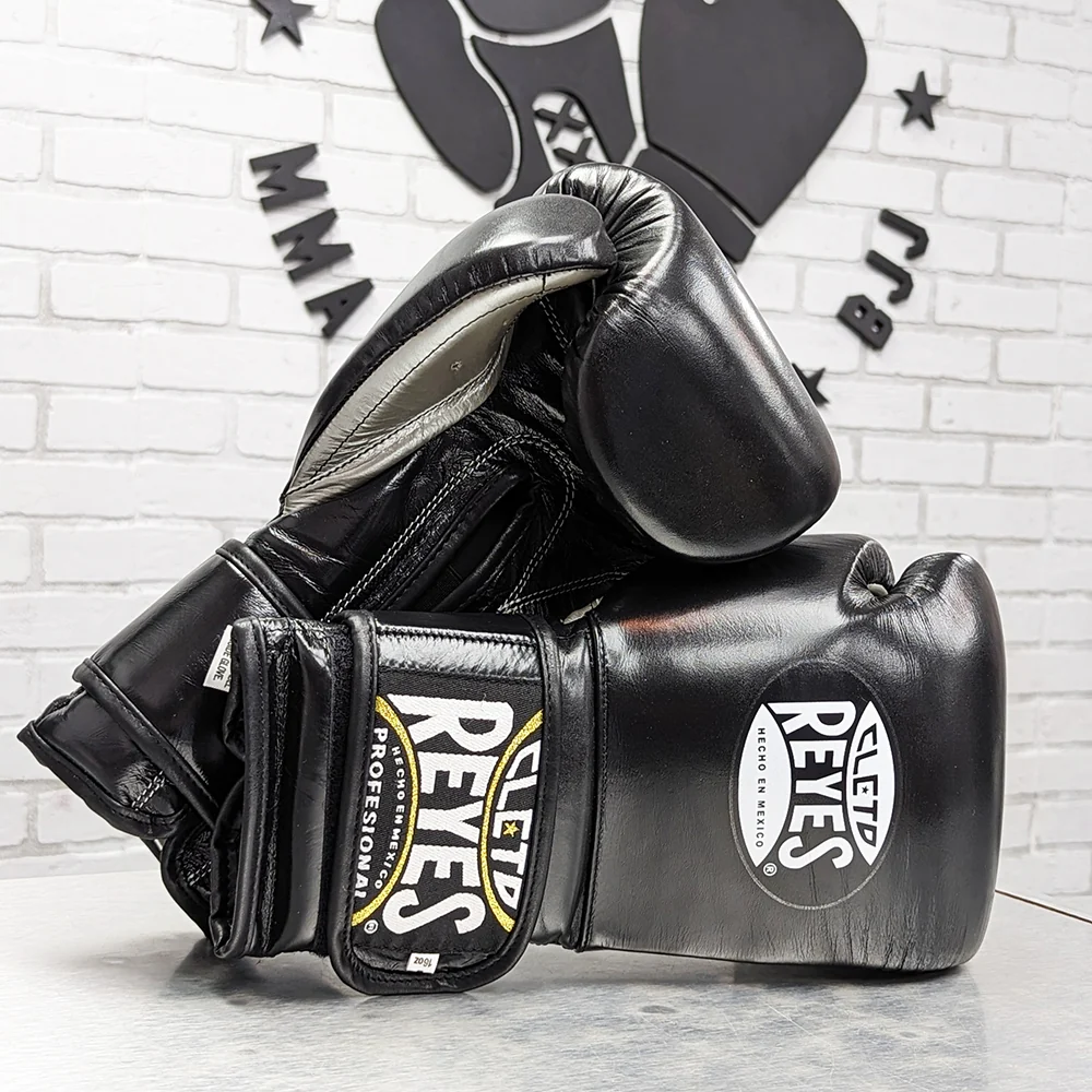 CLETO REYES GLOVES HOOK AND LOOP BLACK - Image 3