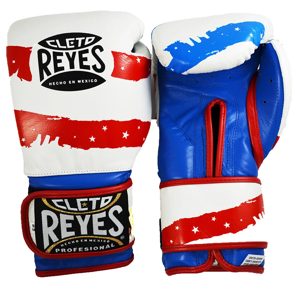 CLETO REYES GLOVES HOOK AND LOOP USA FLAG
