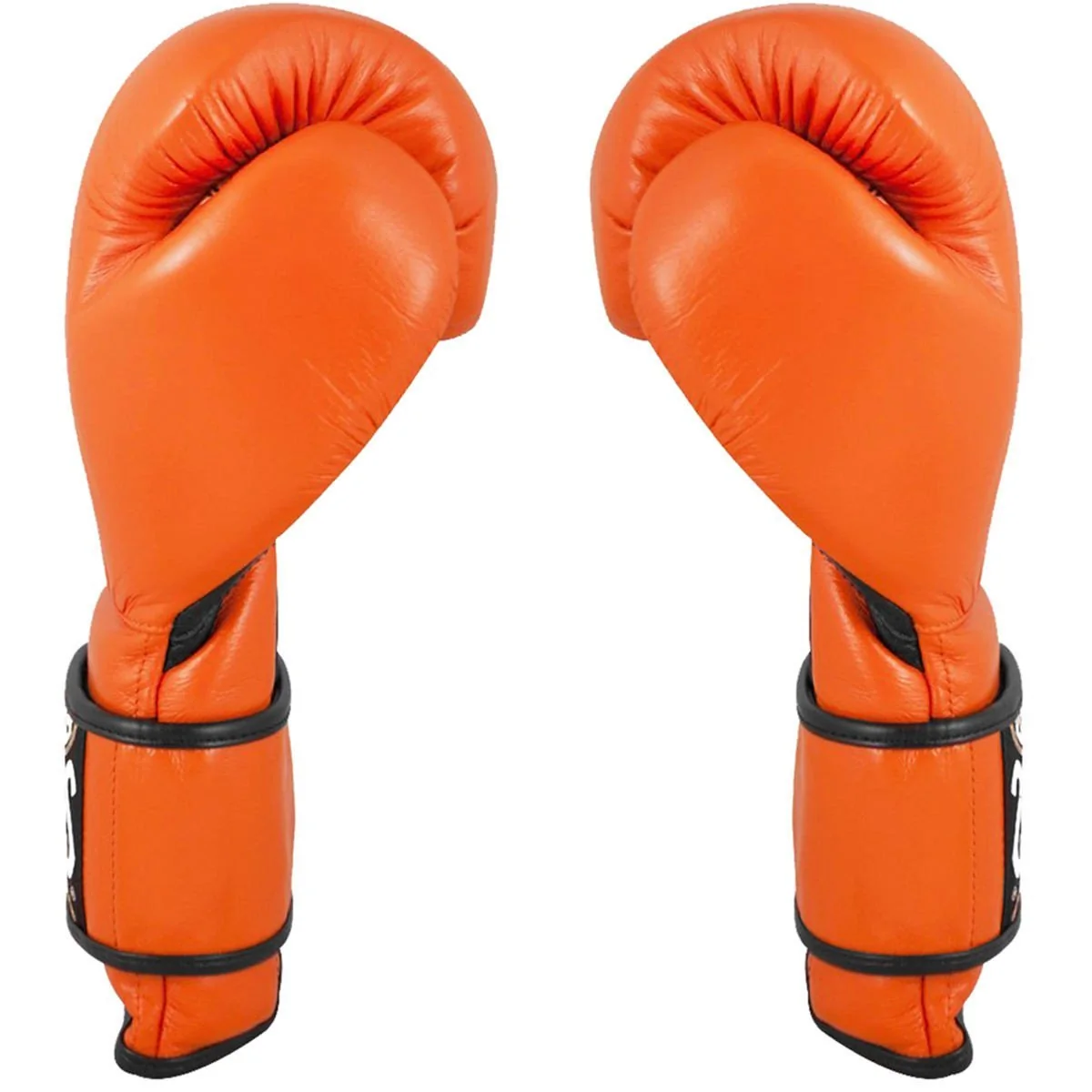 CLETO REYES GLOVES HOOK AND LOOP BOXING TIGER ORANGE - Image 3