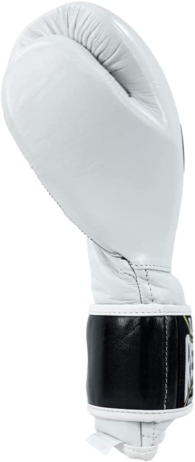 CLETO REYES GLOVES HOOK AND LOOP BOXING WHITE/BLACK - Image 4