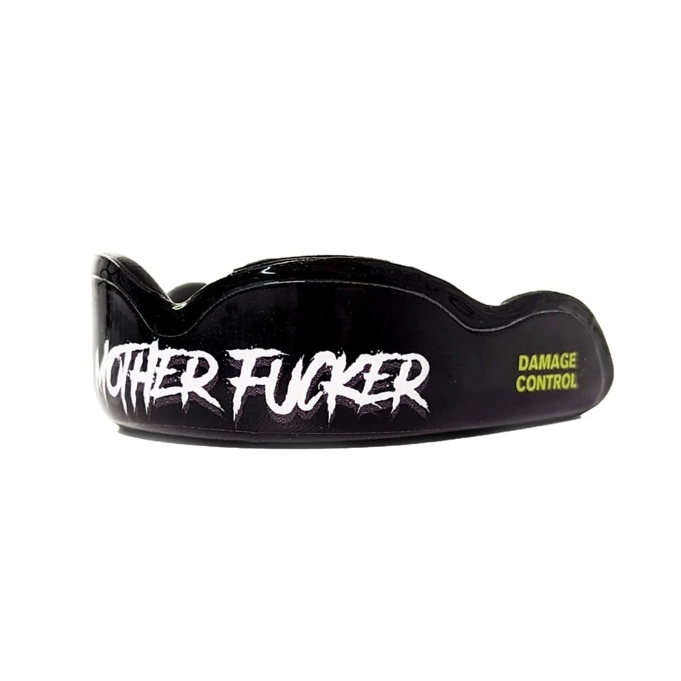 DC MOUTHGUARD ADULT BMF BAD MOTHER FUCKER BLACK / WHITE - Image 3