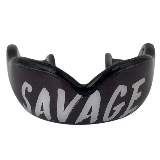 DC MOUTHGUARD SAVAGE SERIES BLACK/WHITE
