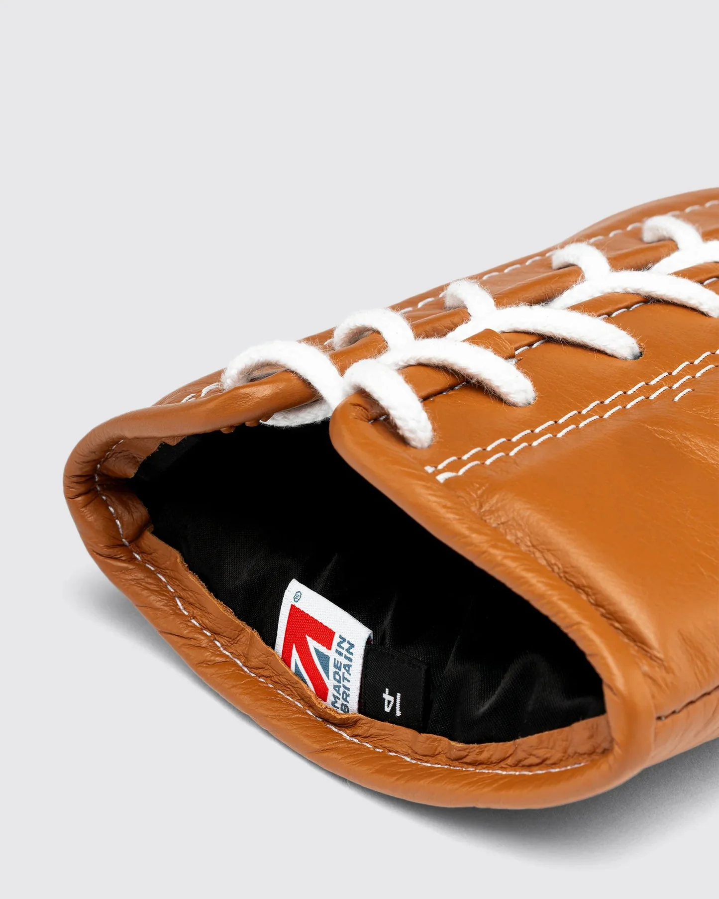 FLY BOXING GLOVES SUPERLACE 2 PREMIUM LEATHER WINDOR TAN - Image 4
