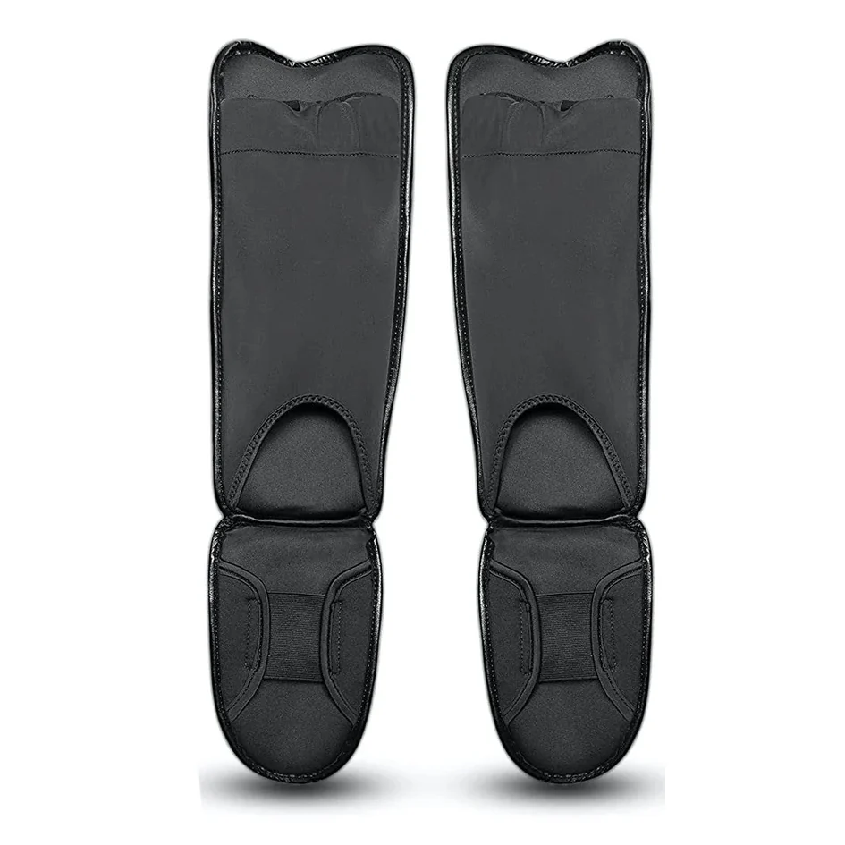 HAYABUSA SHINGUARDS FULL BACK T3 MMA IN STEP WHITE/GOLD - Image 3