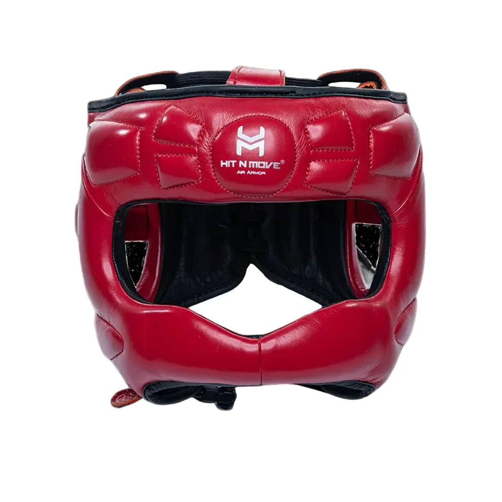 HIT N MOVE HEADGEAR FACE SAVER VISION RED