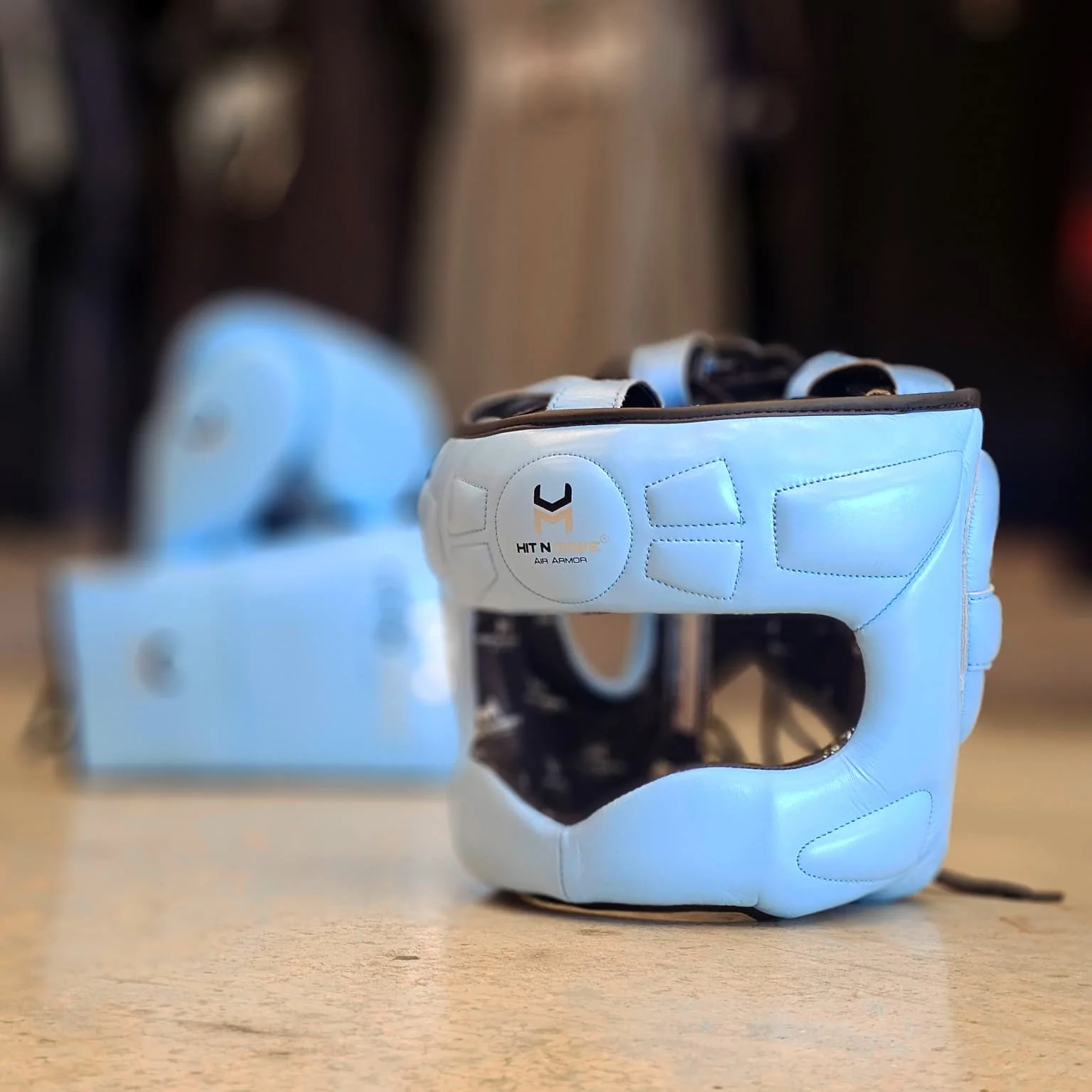 HIT N MOVE HEADGEAR FACE SAVER VISION SKY BLUE - Image 2