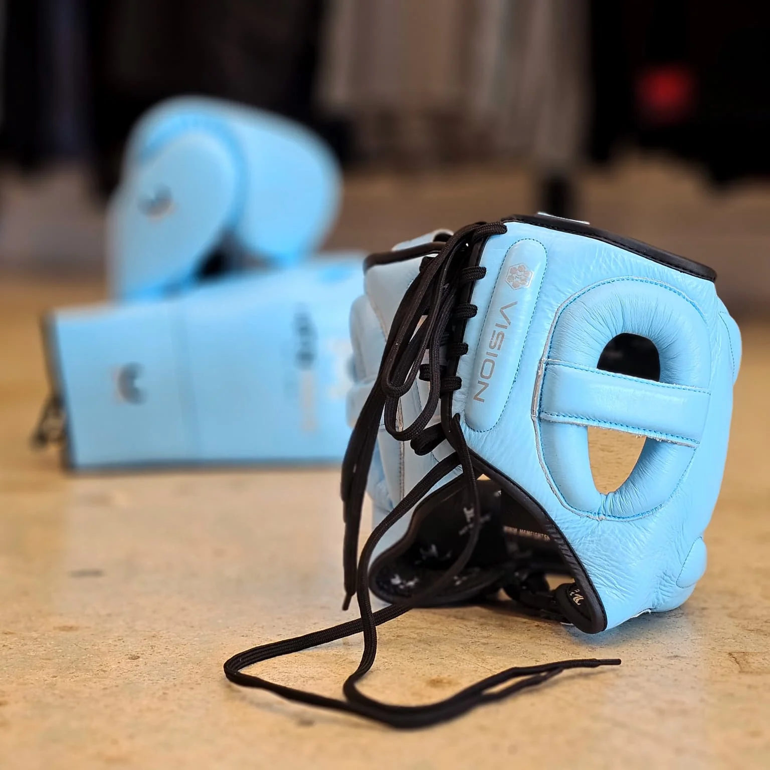 HIT N MOVE HEADGEAR FACE SAVER VISION SKY BLUE - Image 3