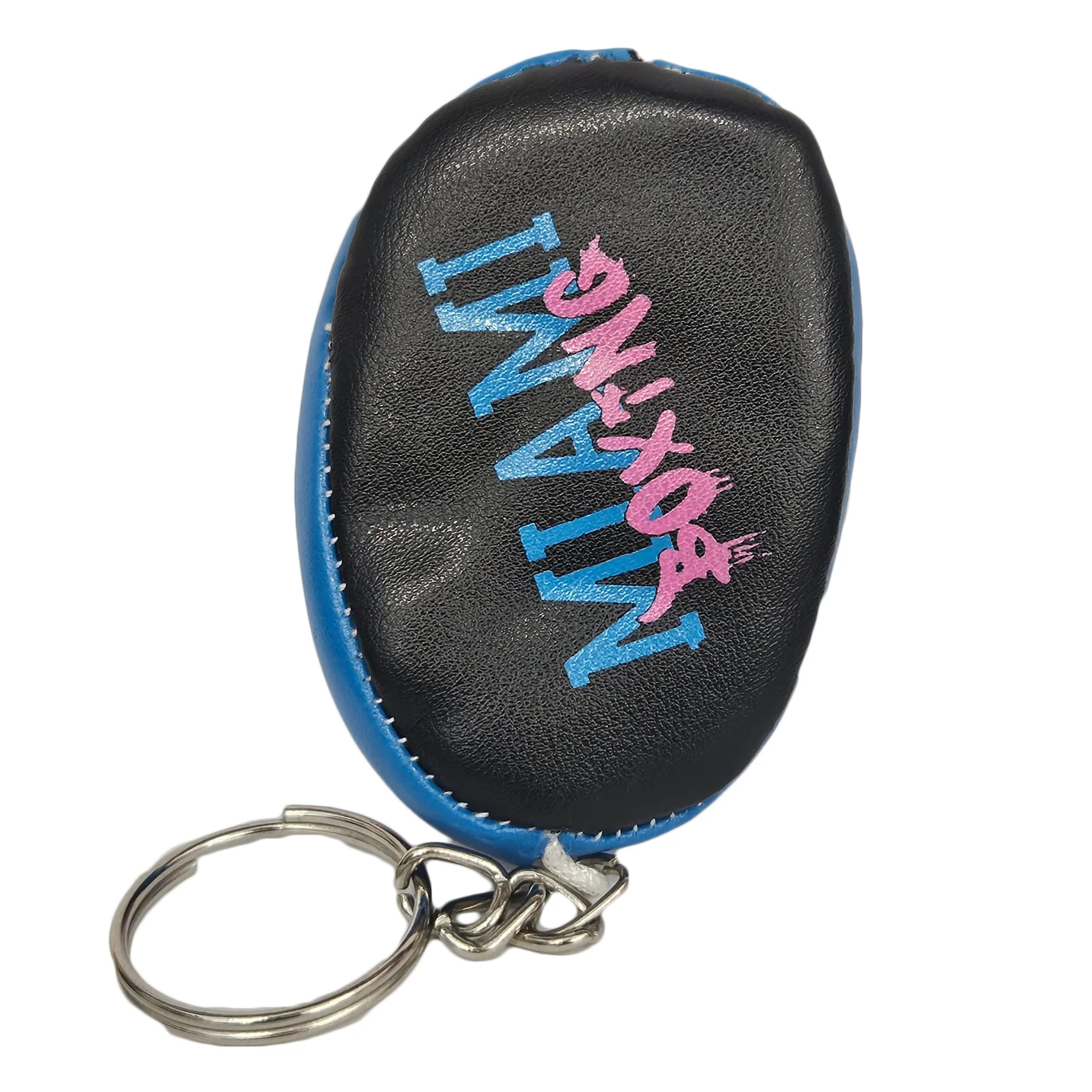 MSM MINI MITT 3" KEY CHAIN BLACK/PINK/BLUE - Image 2