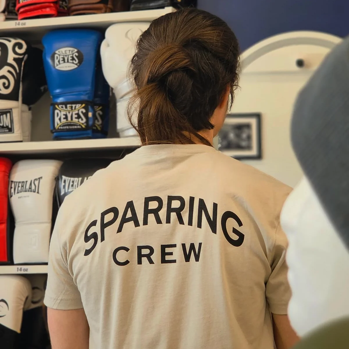MSM SHIRT SPARRING CREW OFFWHITE/BLACK - Image 2