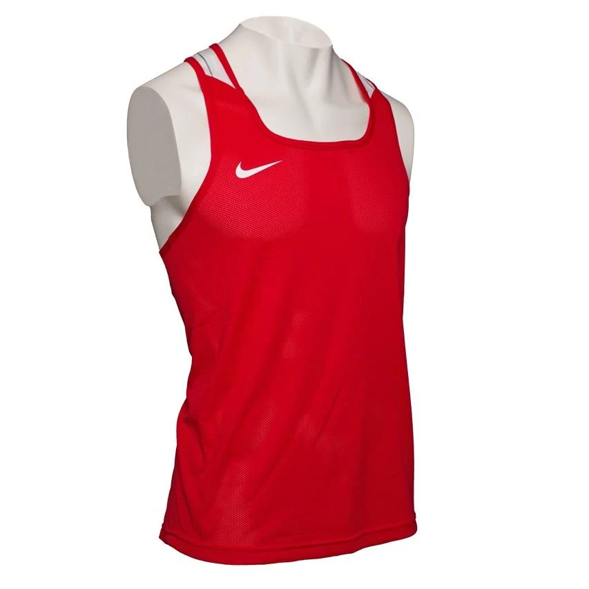 NIKE TANK V2 DRI-FIT BOXING RED