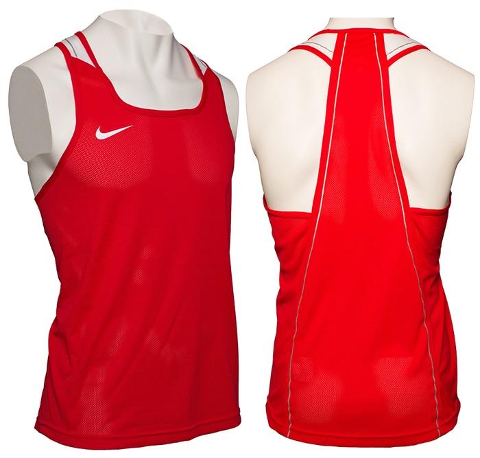 NIKE TANK V2 DRI-FIT BOXING RED - Image 2