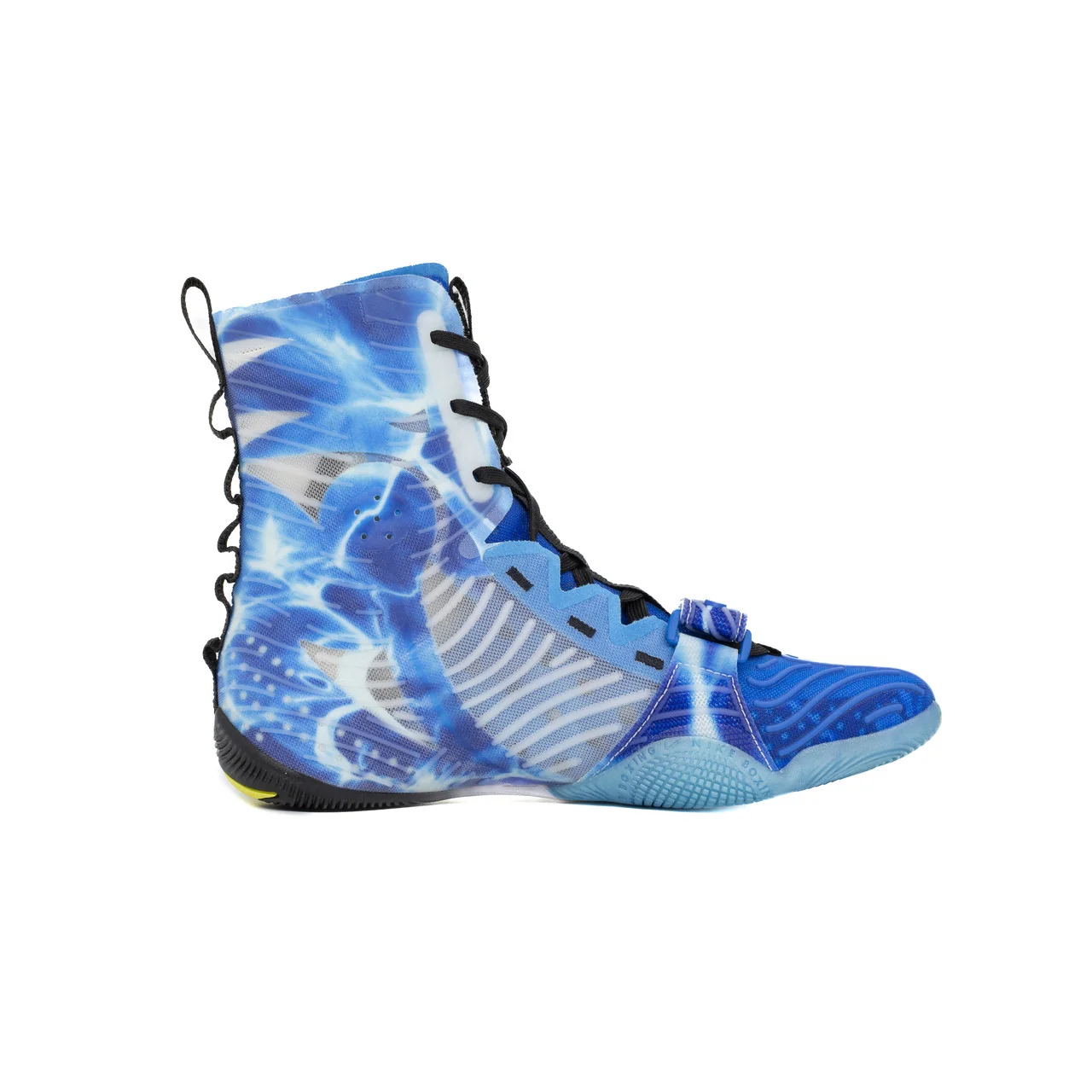 NIKE BOXING SHOES HYPERKO 3 LIMITED EDITION BLUE/SONIC YELLOW - Image 5
