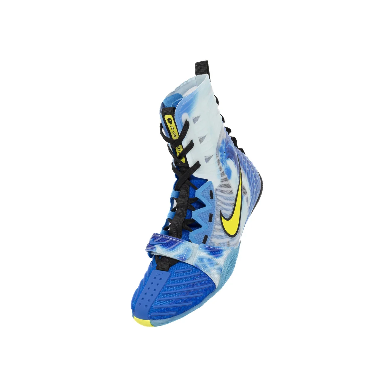 NIKE BOXING SHOES HYPERKO 3 LIMITED EDITION BLUE/SONIC YELLOW - Image 6