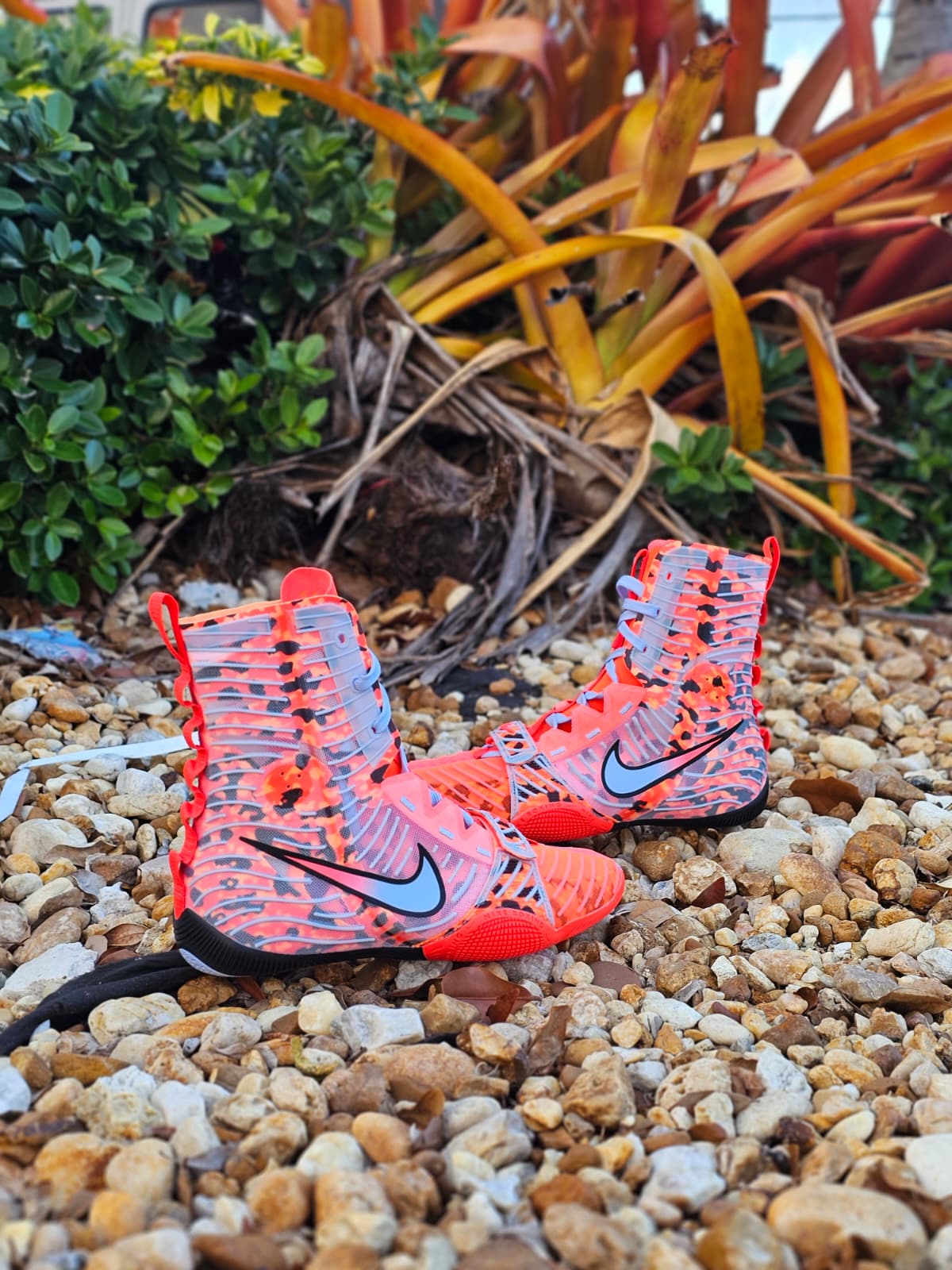 NIKE BOXING SHOES HYPERKO 3 LIMITED EDITION CRIMSON/BLACK - Image 3