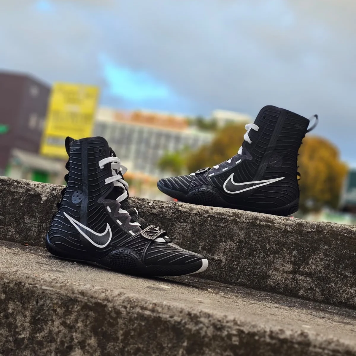 NIKE BOXING SHOES HYPERKO 3 BLACK/WHITE - Image 2