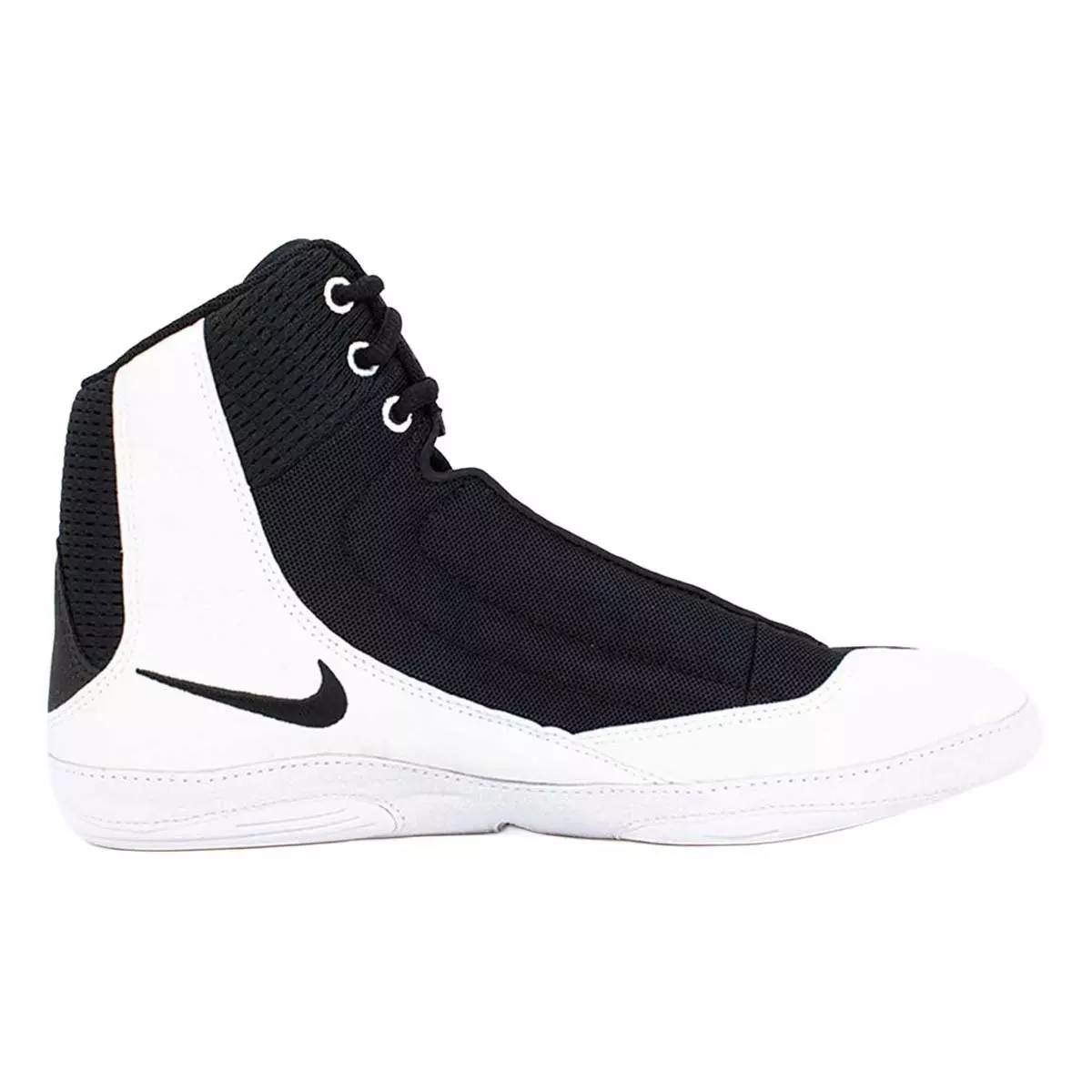 NIKE WRESTLING SHOES INFLICT 4 WRESTLING BLACK/WHITE/GREY - Image 3