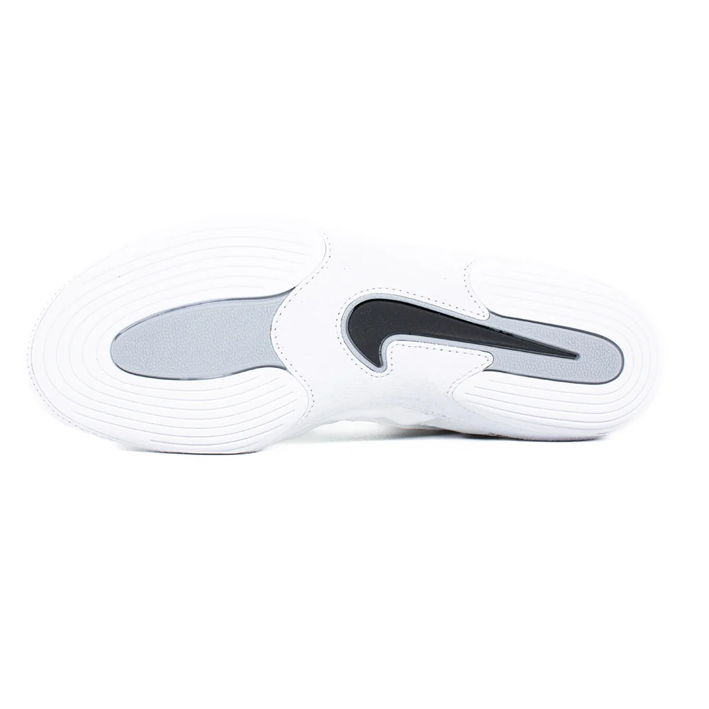 NIKE WRESTLING SHOES INFLICT 4 WRESTLING BLACK/WHITE/GREY - Image 4