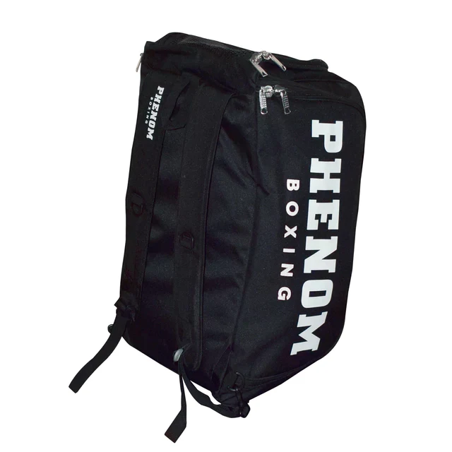 PHENOM BOXING BAG BOXING GYM BAG BLACK/WHITE - Image 2