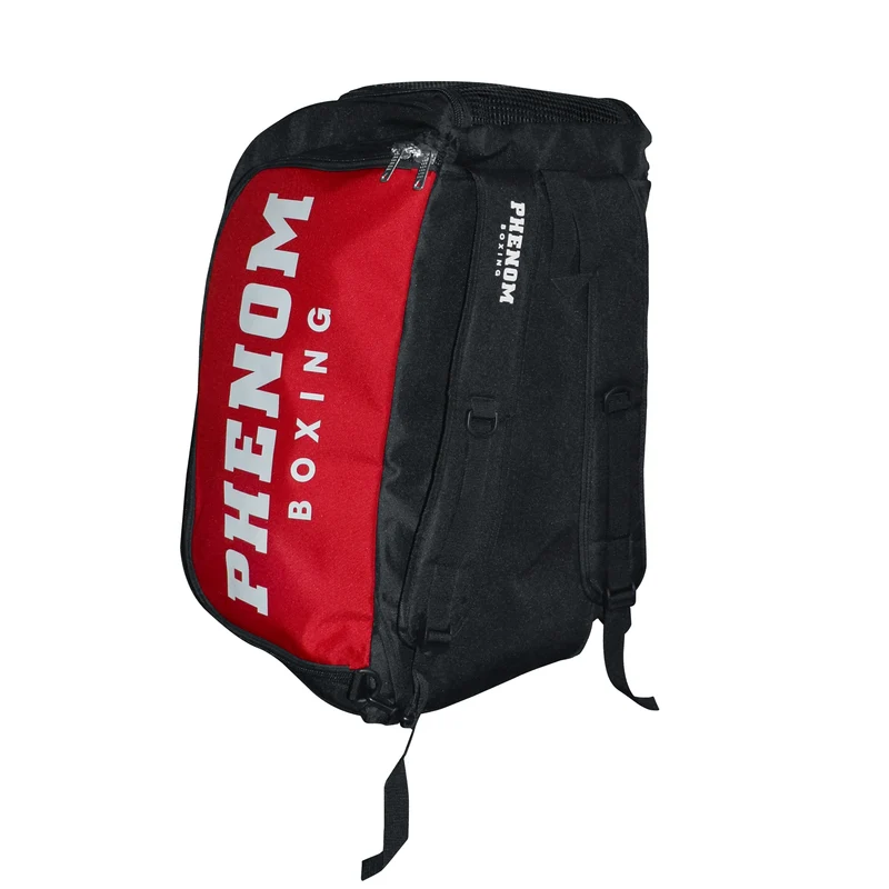 PHENOM BOXING BAG BOXING GYM BAG RED/BLACK - Image 4