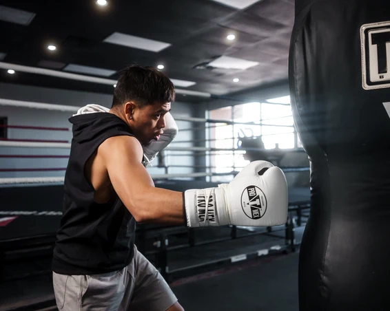 PRO MEX GLOVES PRO SPARRING V3 LACE WHITE - Image 3