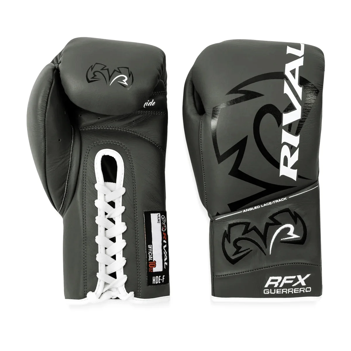 RIVAL GLOVES LACE RFX GUERRERO PRO FIGHT HDE-F GRAY