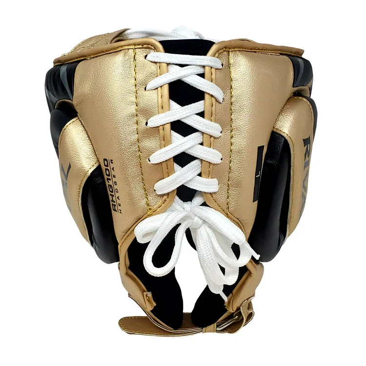 RIVAL HEADGEAR RHG100 LIMITED EDITION BLACK/GOLD - Image 6
