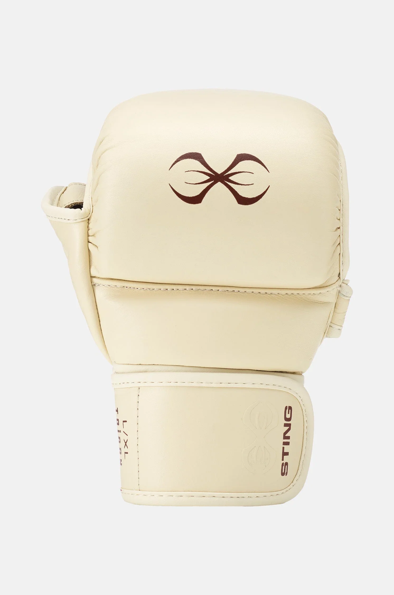 STING MMA GLOVES TAIPAN SPARRING BEIGE - Image 6