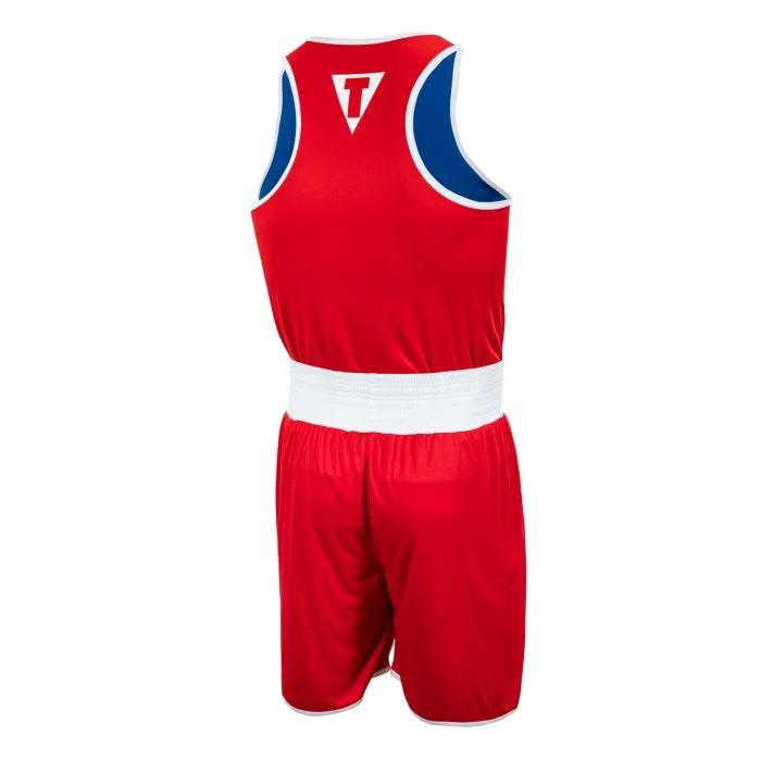 TITLE BOXING SET REVERSIBLE AMATEUR ELITE 2.0 BLUE/RED - Image 3