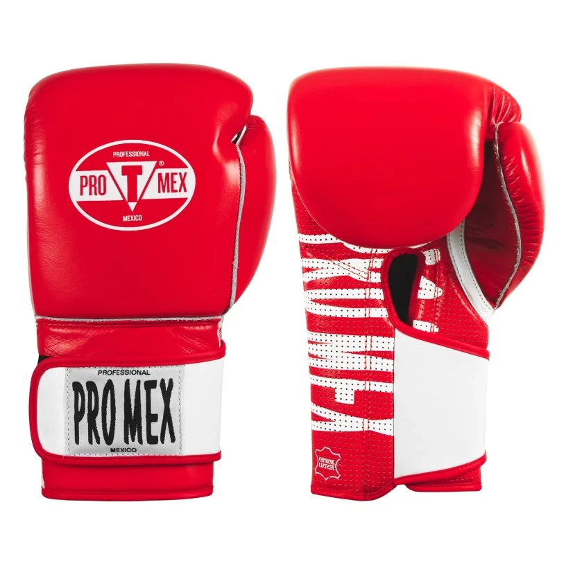 TITLE GLOVES PRO MEX PROFESSIONAL EDGE H & L RED