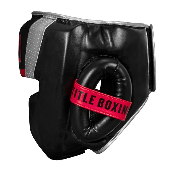 TITLE HEADGEAR VALIANT TRAINING - BLACK/RED/SILVER - Image 3