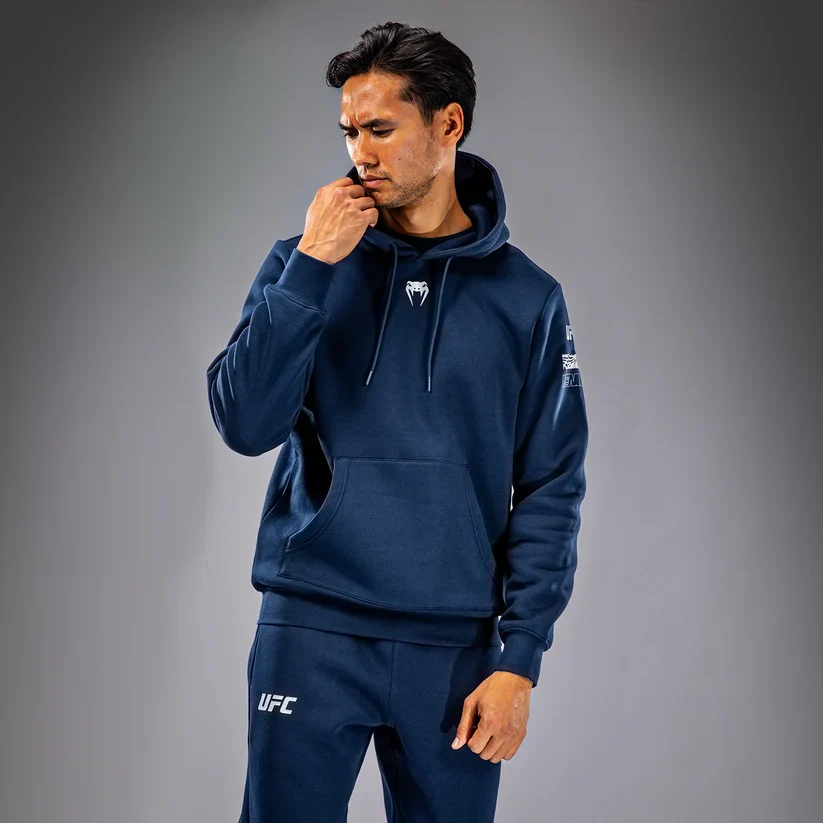 UFC HOODIE BY VENUM FUSION PULLOVER NAVY - Image 3