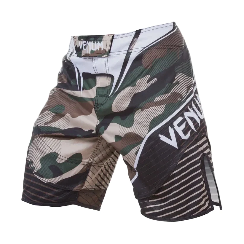 VENUM FIGHT SHORTS CAMO HERO GREEN/BROWN