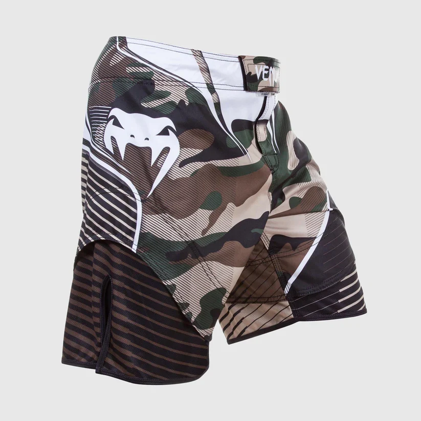 VENUM FIGHT SHORTS CAMO HERO GREEN/BROWN - Image 3