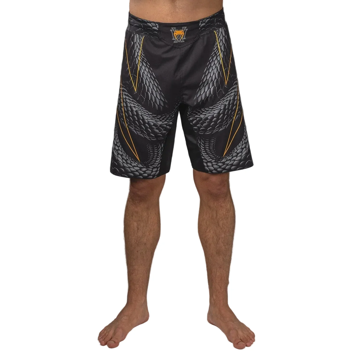 VENUM FIGHT SHORTS MMA MATUPA BLACK/GREY/GOLD