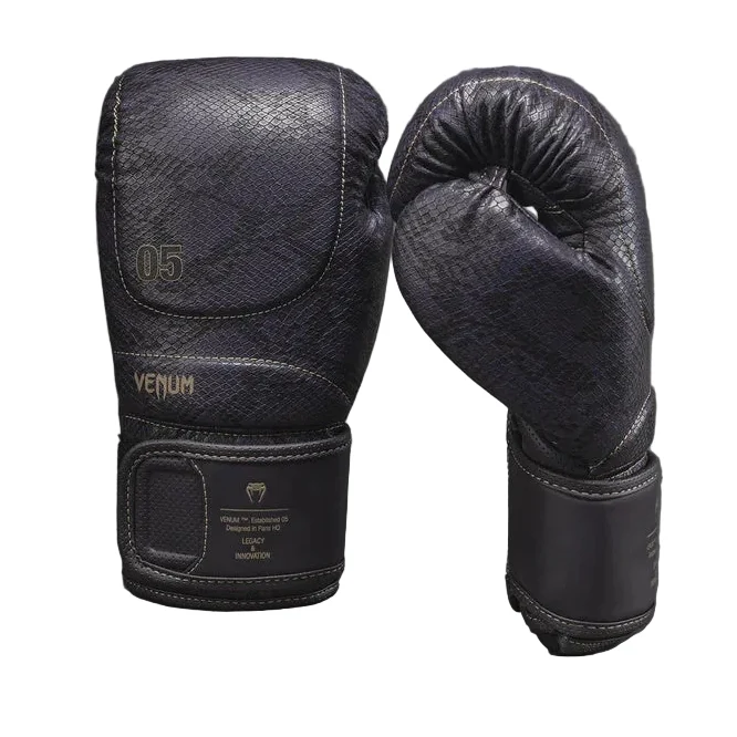 VENUM GLOVES IMPACT EVO SCALES BOXING DARK PURPLE