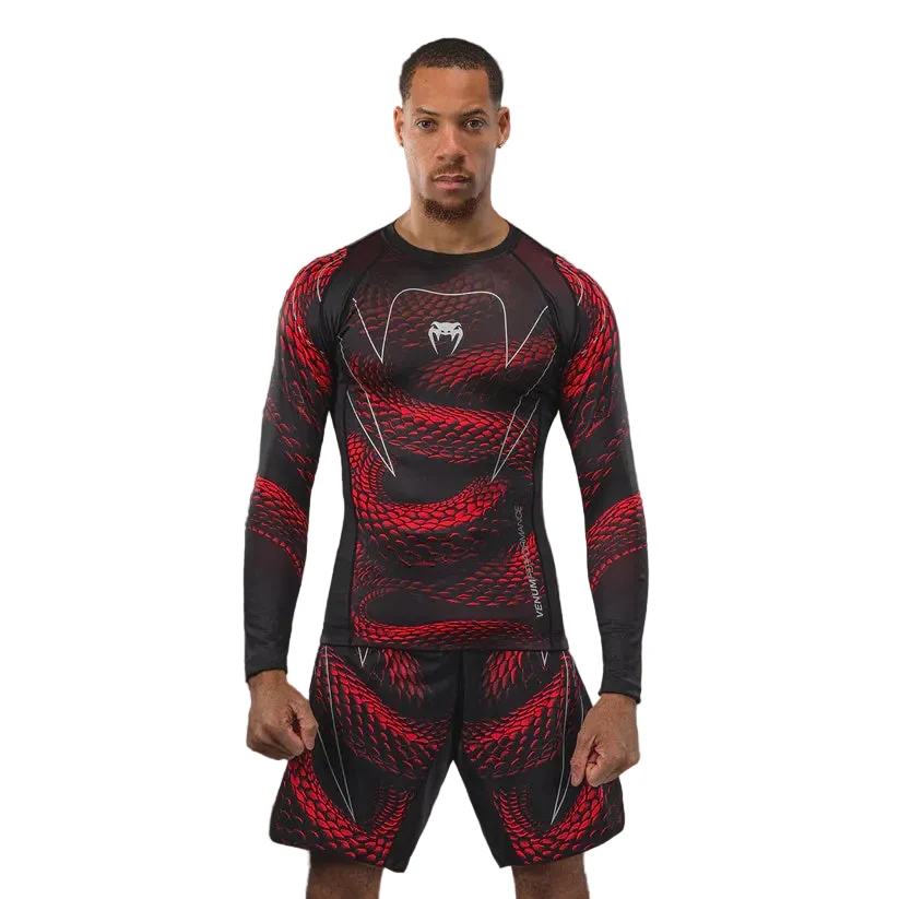 VENUM RASHGUARD L/S MATUPA BLACK/RED