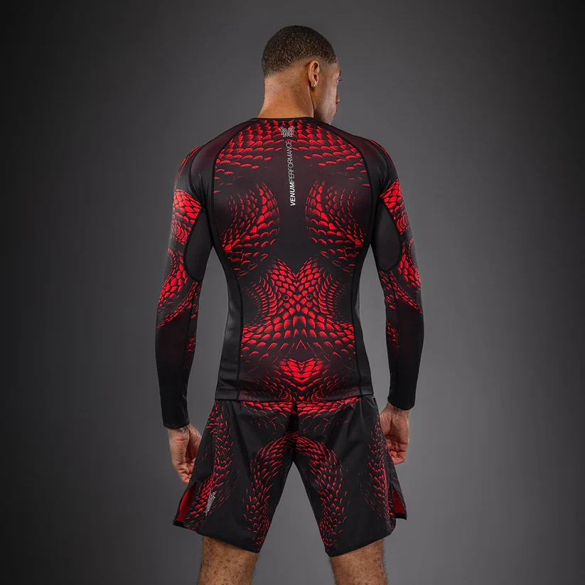 VENUM RASHGUARD L/S MATUPA BLACK/RED - Image 4