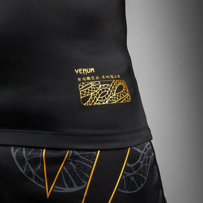 VENUM RASHGUARD S/S SERPENTI BLACK/GOLD - Image 5