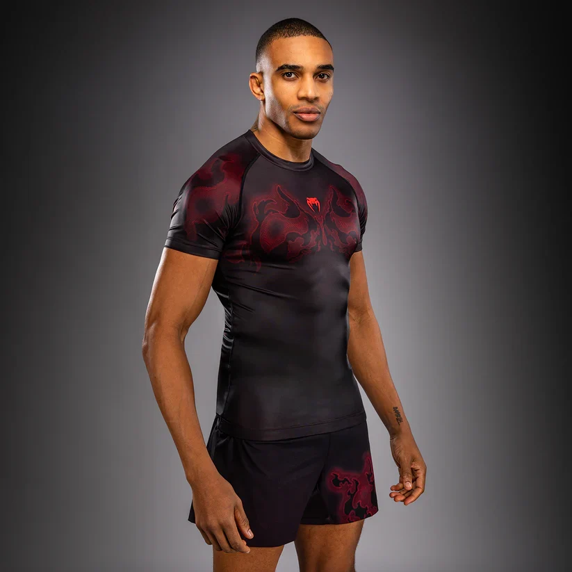 VENUM RASHGUARD S/S SPECTRE BLACK/RED - Image 2