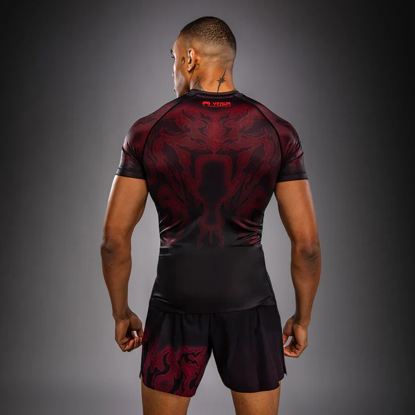 VENUM RASHGUARD S/S SPECTRE BLACK/RED - Image 3