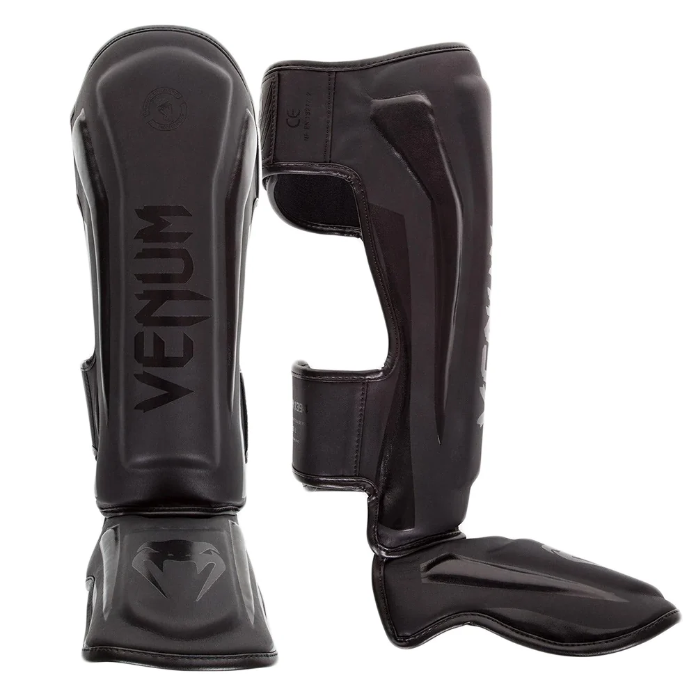 VENUM SHINGUARDS ELITE BLACK/BLACK