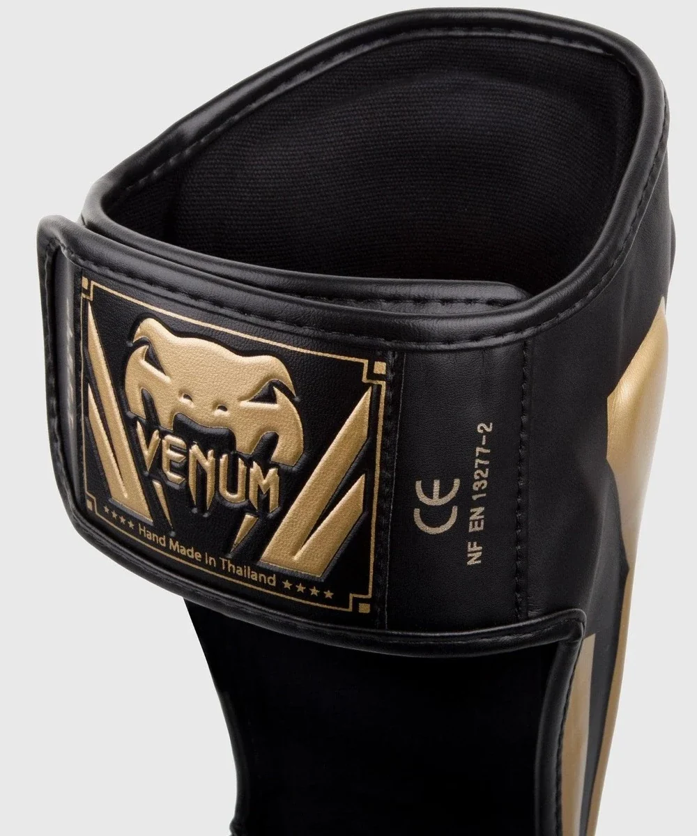 VENUM SHINGUARDS ELITE BLACK/GOLD - Image 3