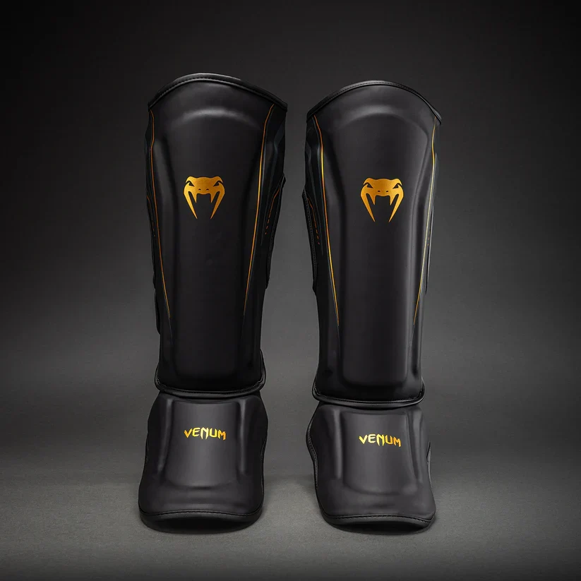 VENUM SHINGUARDS STREAMLINE BLACK/GOLD - Image 2