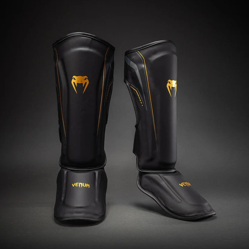 VENUM SHINGUARDS STREAMLINE BLACK/GOLD - Image 4