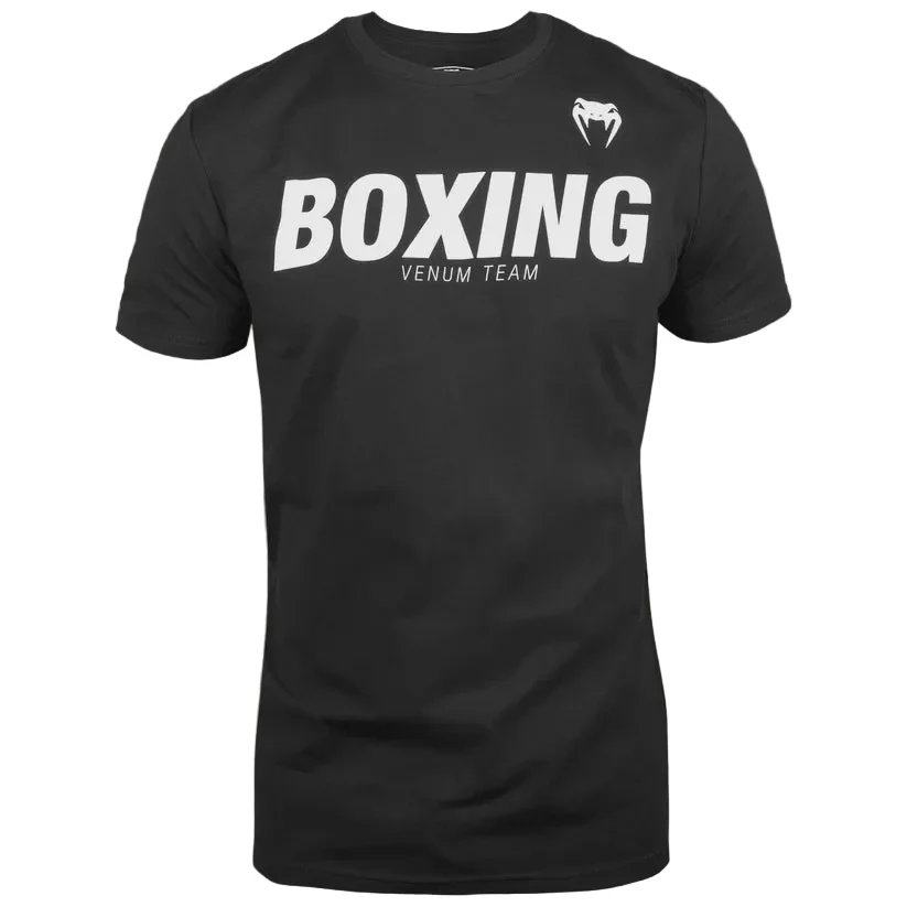 VENUM SHIRT BOXING VT BLACK/WHITE