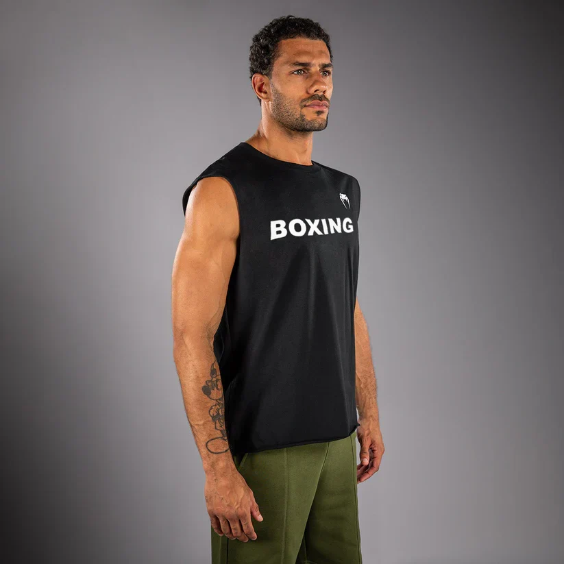 VENUM TANK BOXING VT SLEEVELESS BLACK - Image 3