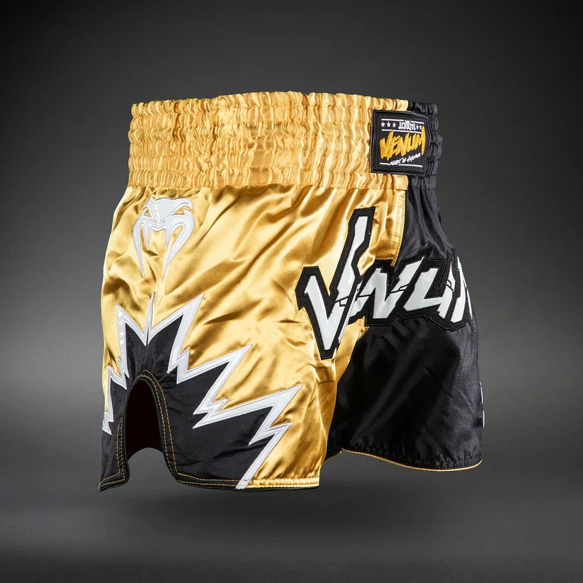 VENUM THAI SHORTS INFERNO 2.0 BLACK/GOLD - Image 4