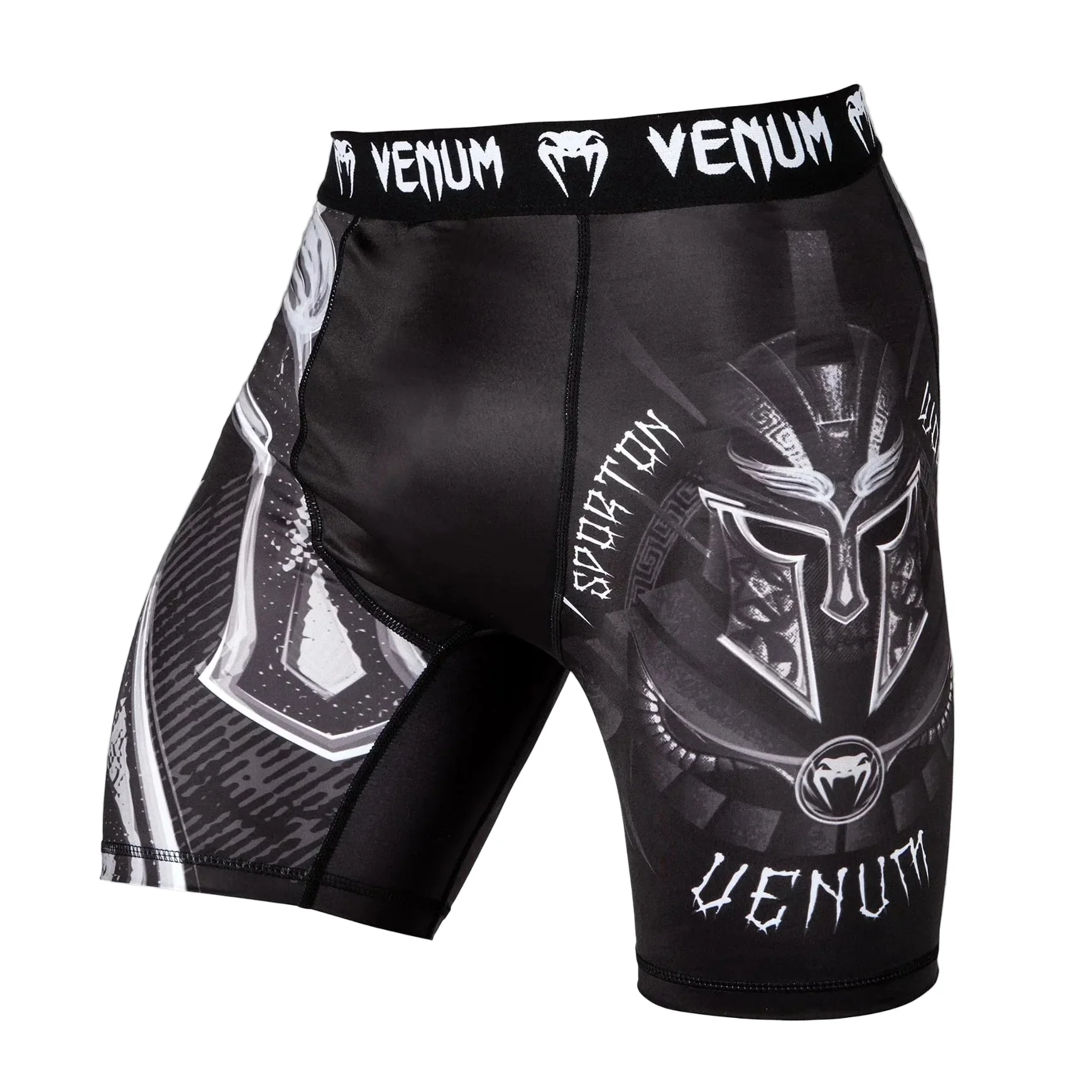 VENUM VALE TUDO SHORTS GLADIATOR 3.0 BLACK/WHITE - Image 3