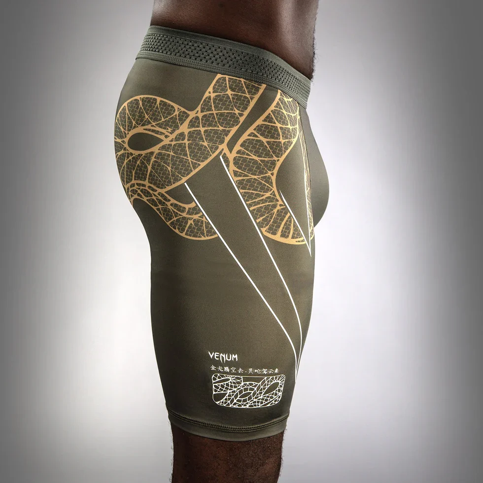 VENUM VALE TUDO SHORTS SERPENTI KHAKI/BRONZE - Image 6