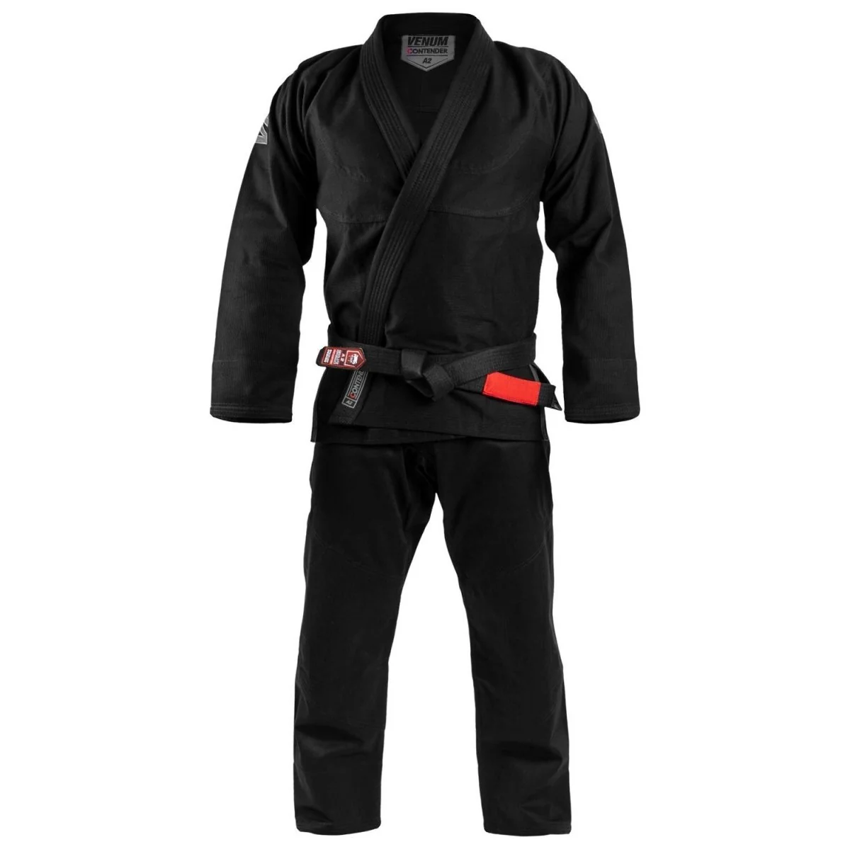 VENUM GI BJJ CONTENDER EVO ADULT BLACK - Image 3